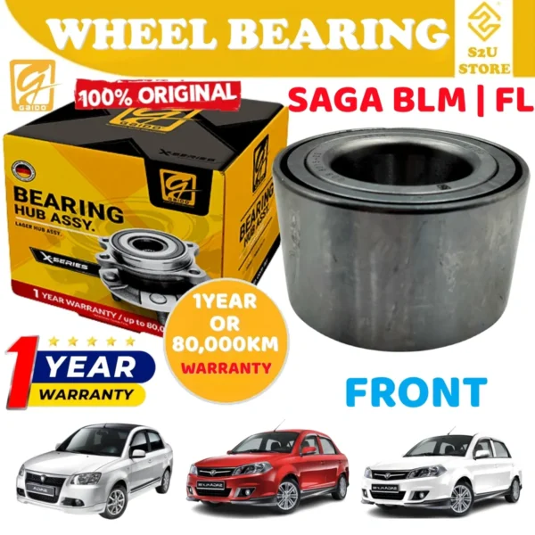Gaido Front Rear Wheel Bearing Hub Proton Saga BLM FL Depan Belakang Bearin Tayar Kereta