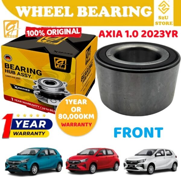 Gaido Front Rear Wheel Bearing Hub Perodua Axia 1.0 2023YR Depan Belakang Bearin Tayar Kereta