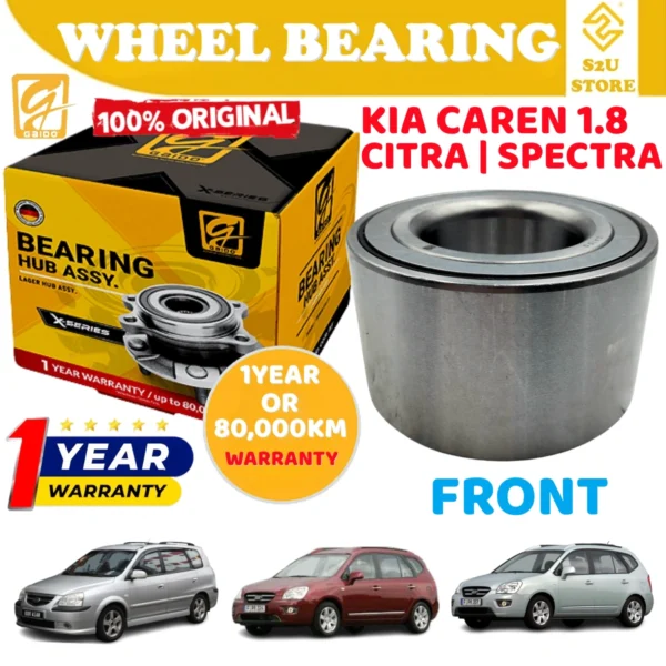 Gaido Front Rear Wheel Bearing Hub Kia Spectra Carens Naza Citra Depan Belakang Bearin Tayar Kereta