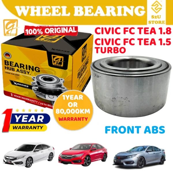 Gaido Front Rear Wheel Bearing Hub Honda Civic FC TEA 1.5 Turbo 1.8 Depan Belakang Bearin Tayar Kereta