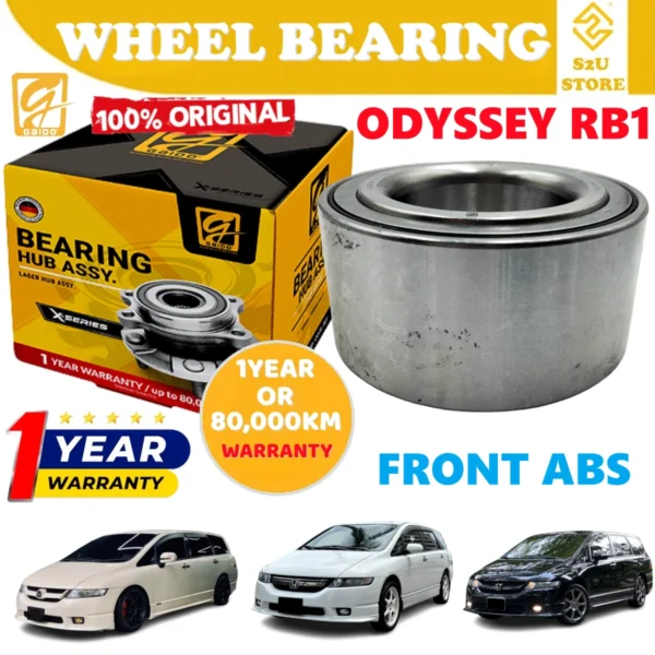 Gaido Front Rear Wheel Bearing Hub Honda Odyssey RB1 RB2 2WD Elysion 2.4 3.0 Depan Belakang Bearin Tayar Kereta