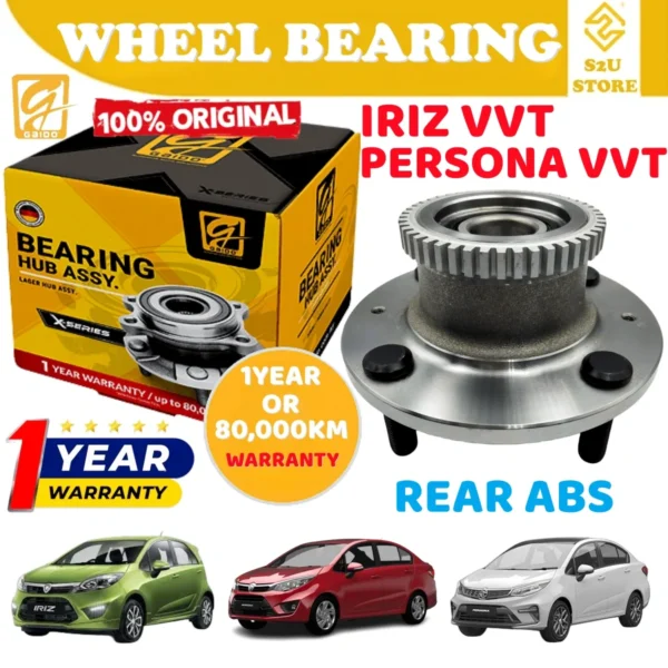 Gaido Front Rear Wheel Bearing Hub Proton Persona New VVT Iriz Depan Belakang Bearin Tayar Kereta