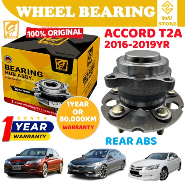 Gaido Front Rear Wheel Bearing Hub Honda Accord T2A Depan Belakang Bearin Tayar Kereta