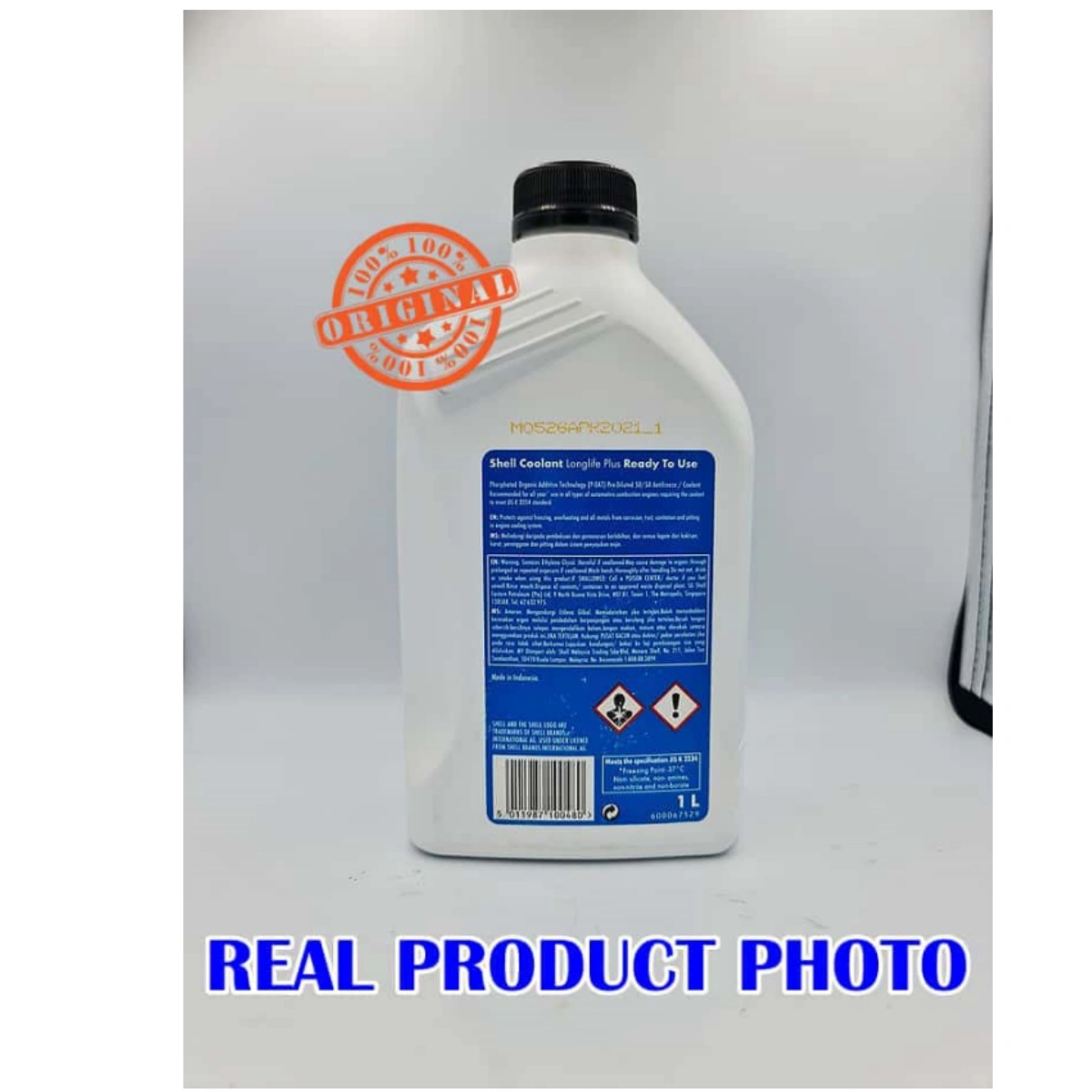 Shell Coolant Long Life Plus Antifreeze 50/50 Car Truck Motorcycle Air Tangki Radiator Kereta - Image 6