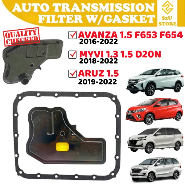 Auto Filter Gearbox Myvi M800 MG3 D20N Aruz 1.5 Toyota Avanza Transmission Filter ATF