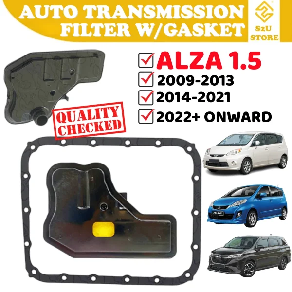 Auto Transmission Filter Gearbox Perodua Alza 1.5 CVT Penapis Gear Box Auto Kereta ATF Gear Oil