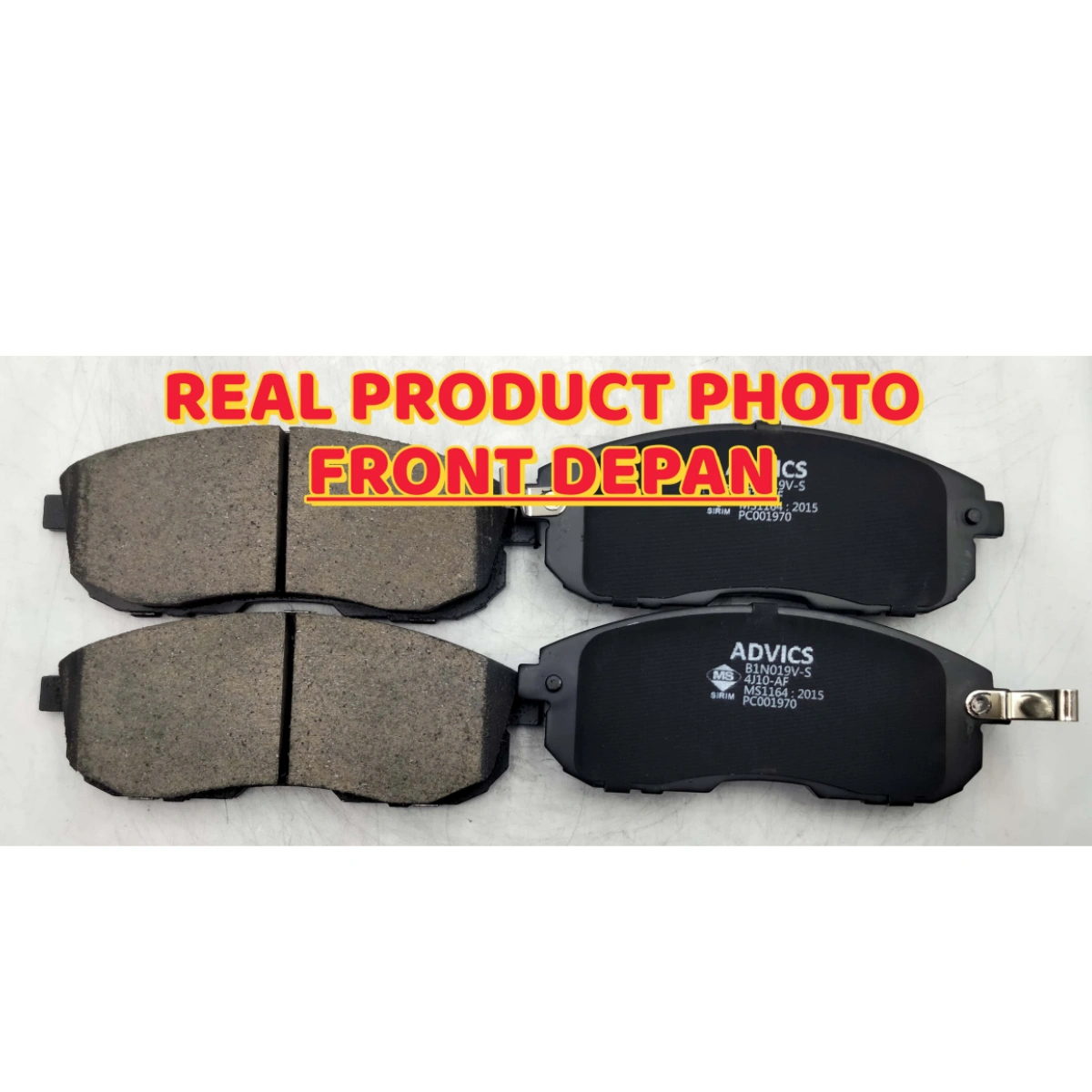 AISIN Disc Brake Pad Front Rear Nissan Sylphy B17 Teana Cefiro Brek Pad Depan Belakang Kereta - Image 2
