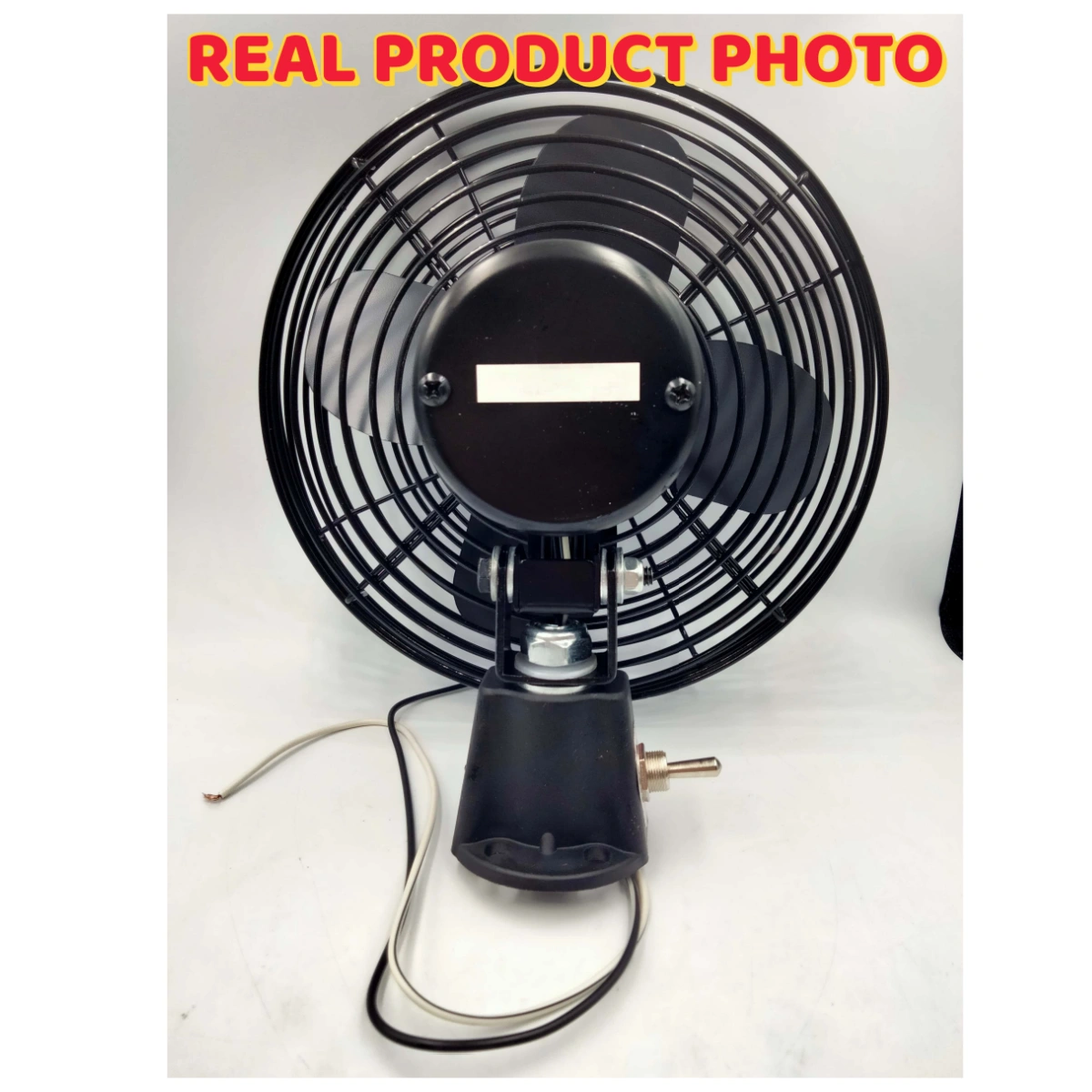 Car Oscillating Fan Car Lorry Truck DC 12 24V Fan 8 Inch Kipas Angin Lori Kepit Kereta Backhoe - Image 5