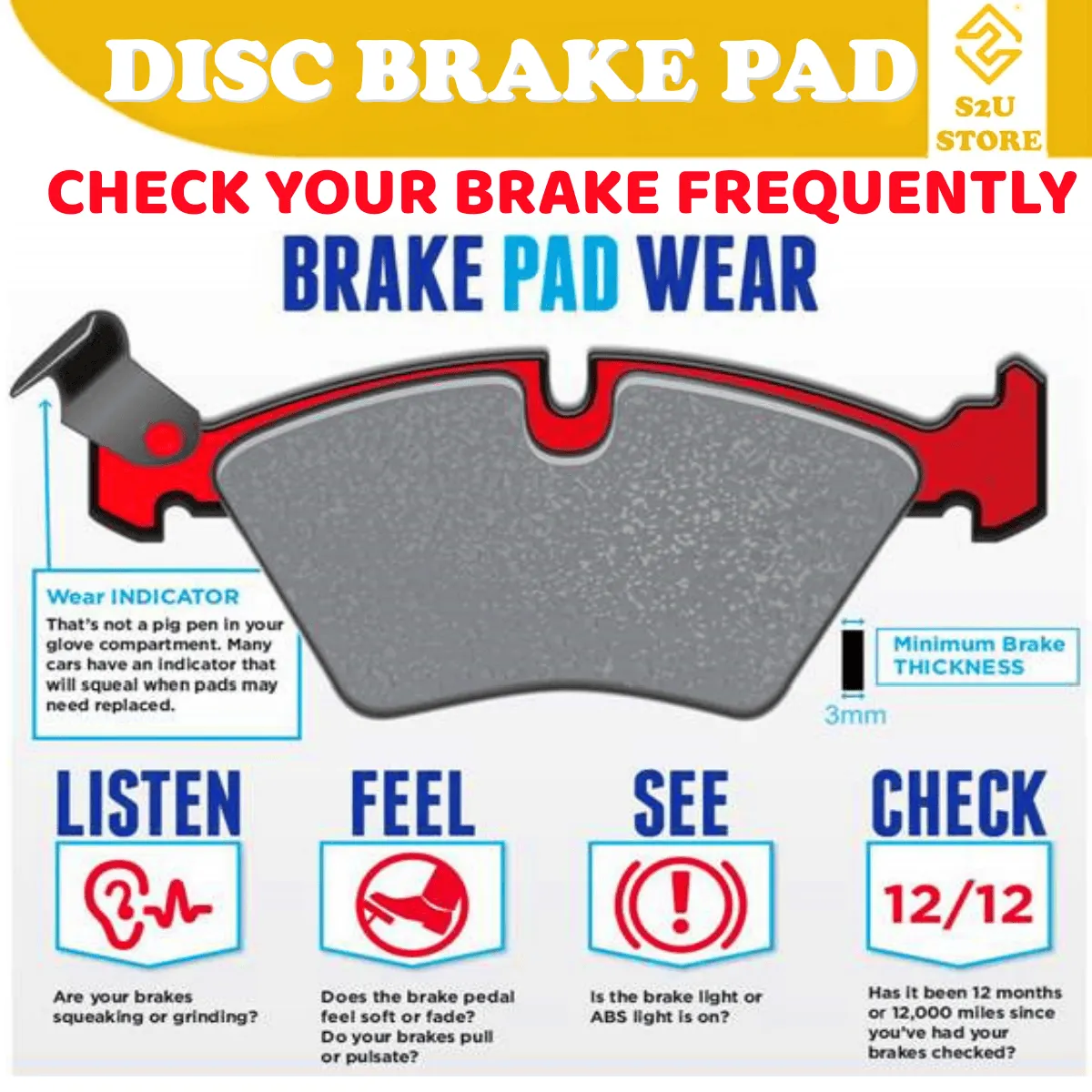 AISIN Disc Brake Pad Front Rear Nissan Sylphy B17 Teana Cefiro Brek Pad Depan Belakang Kereta - Image 7