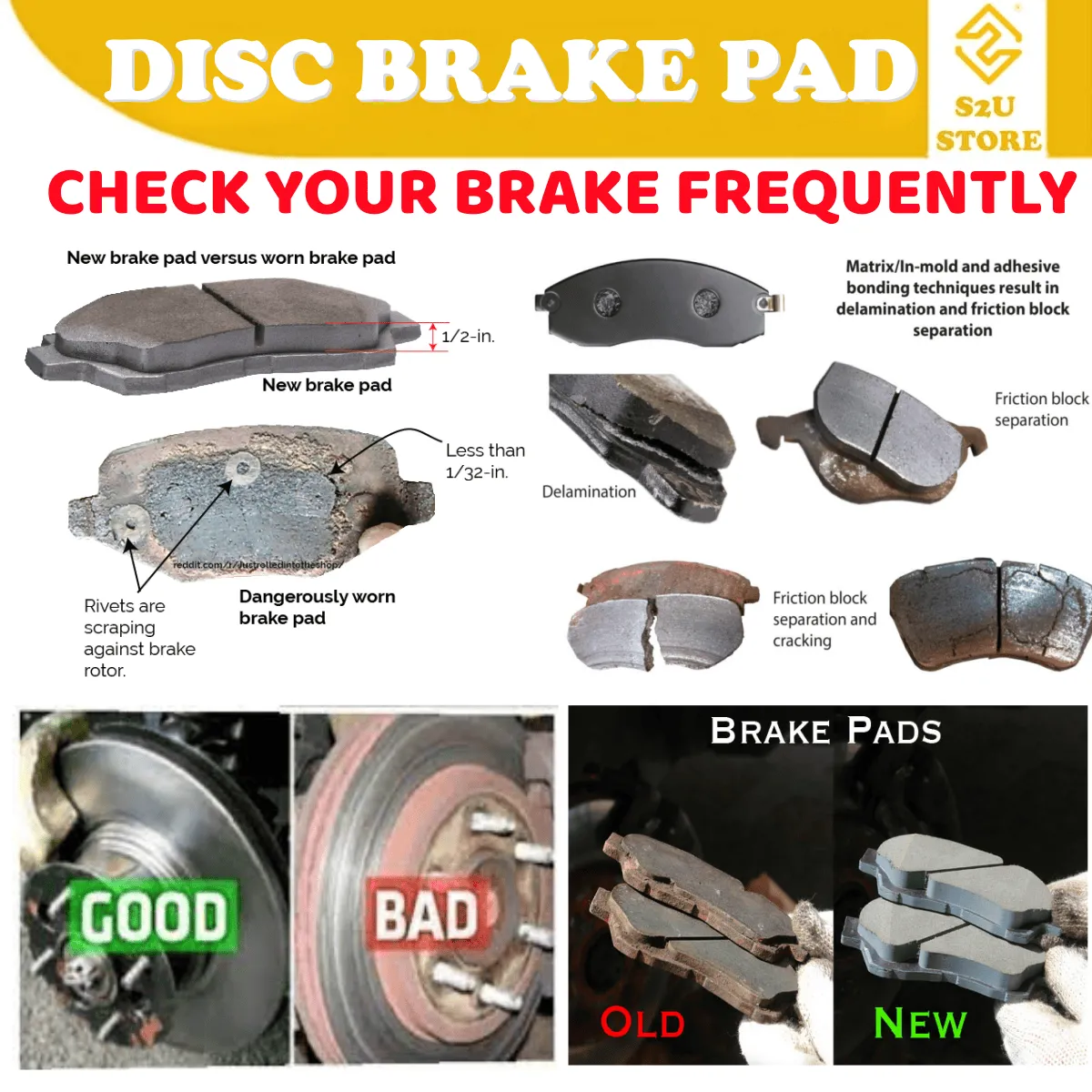 AISIN Disc Brake Pad Front Rear Nissan Sylphy B17 Teana Cefiro Brek Pad Depan Belakang Kereta - Image 8