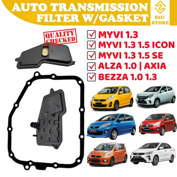 Auto Transmission Filter ATF Perodua Myvi Lagi Best Alza Bezza Axia Penapis Gear Box Auto Kereta
