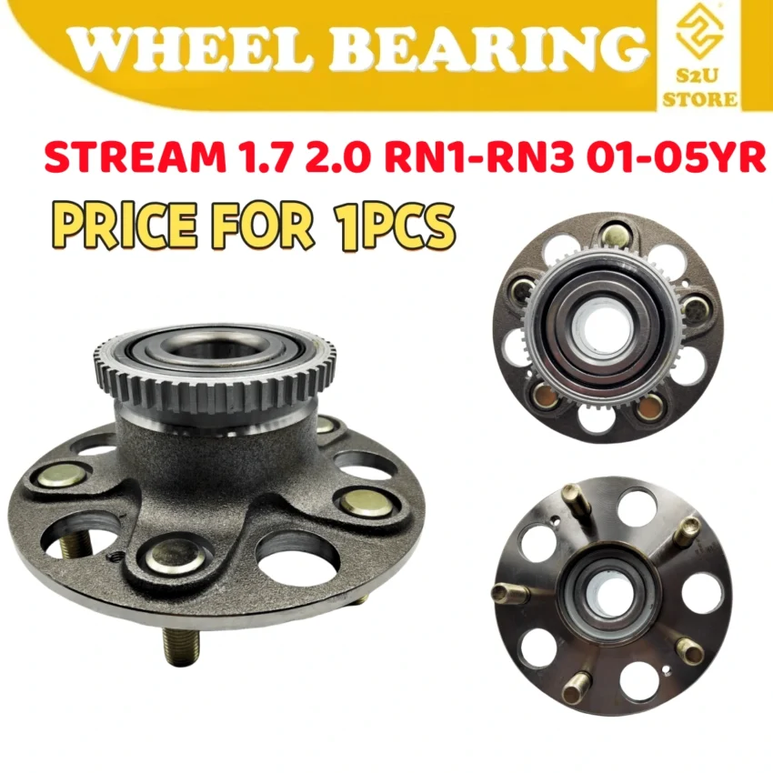 Rn3 Stream Rear Gaido Rear Wheel Bearing Hub Honda Stream S7A 1.7 2.0 RN1-RN3 2001 ...