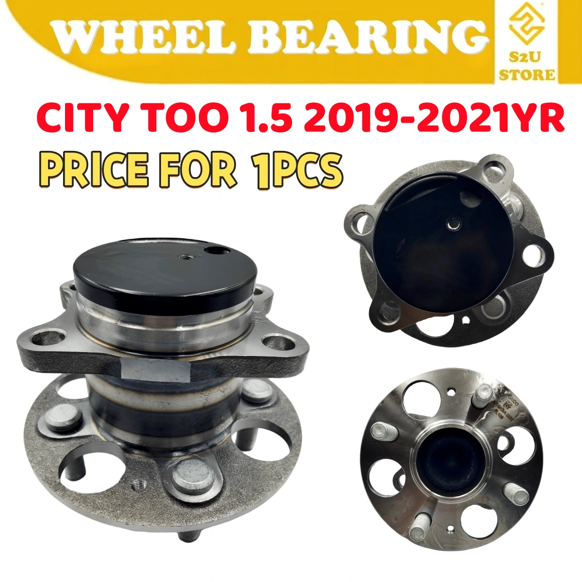 Gaido Rear Wheel Bearing Hub Honda City TOO 1.5 2019-2021YR Belakang Bearin Tayar Kereta - Image 2